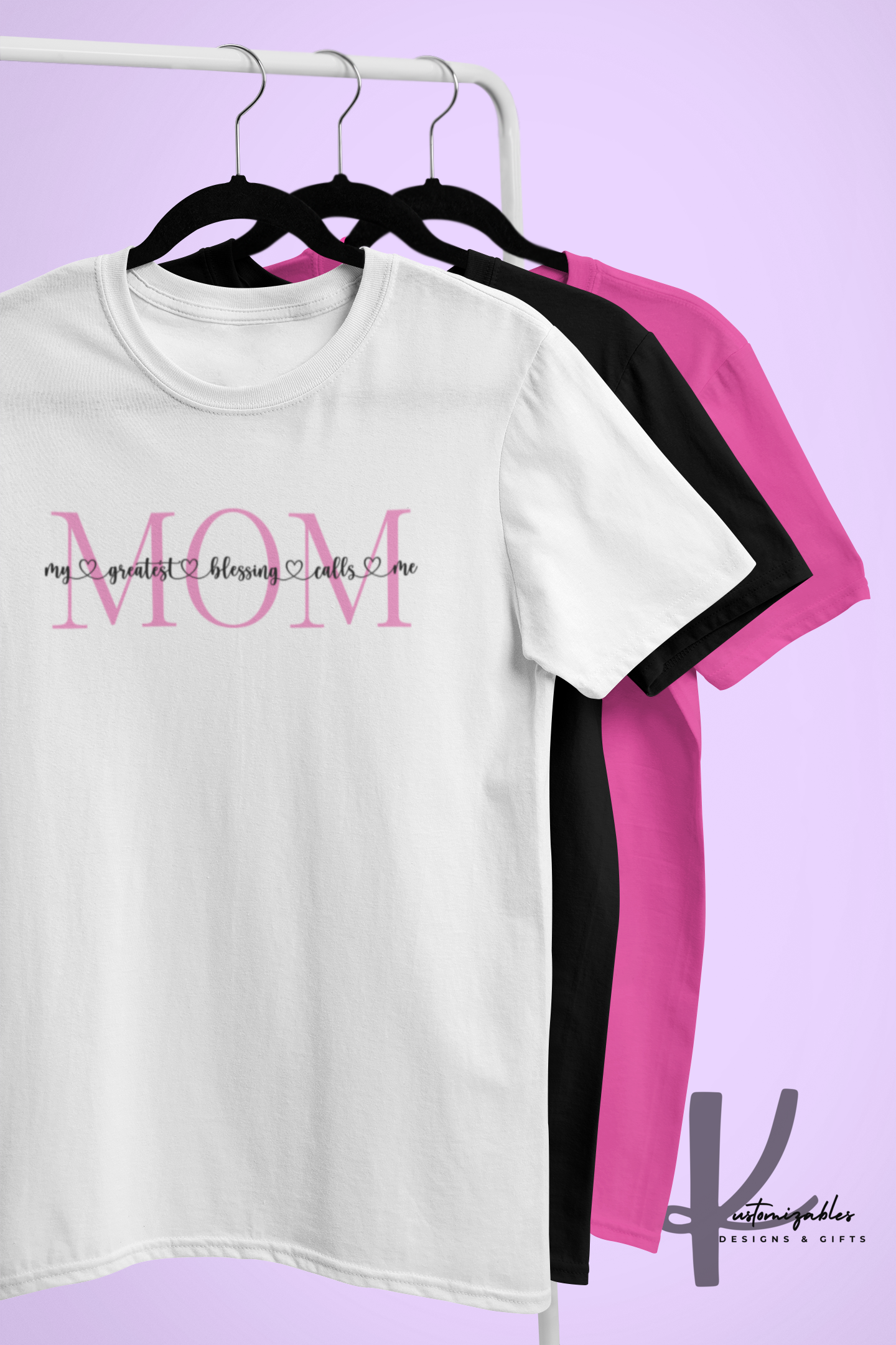 My greatest blessing calls me MOM