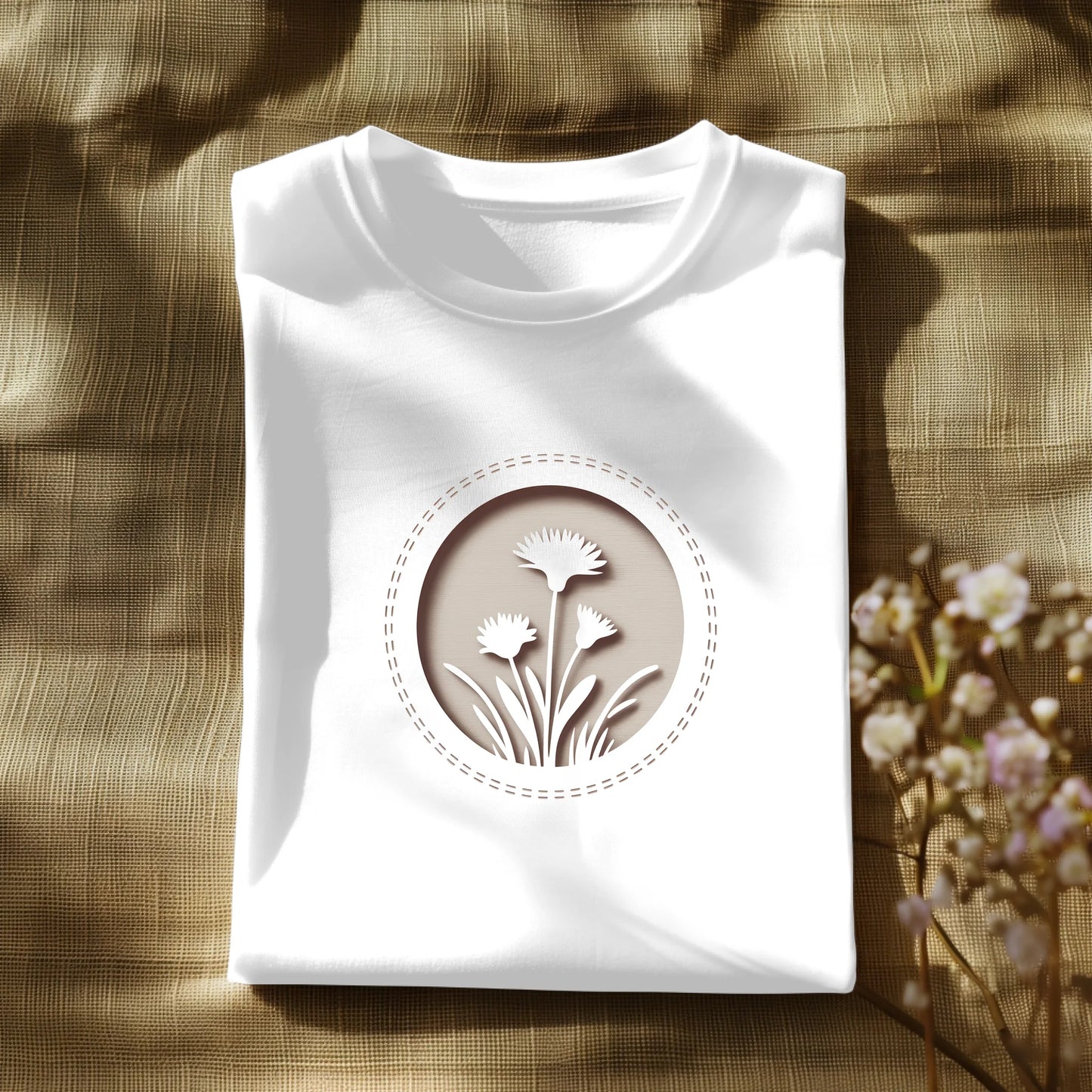 Folded Shirt Template