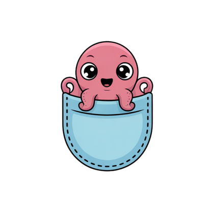 Pocketful of Sea Friends Baby Onesies