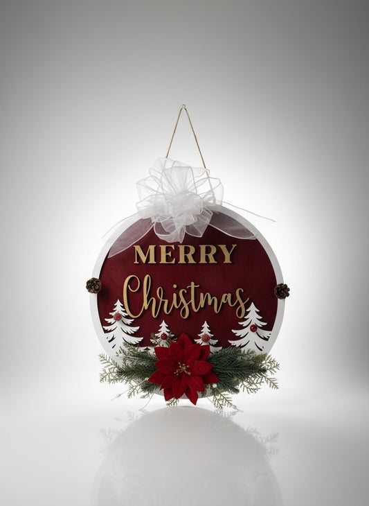 Merry Christmas Welcome Sign
