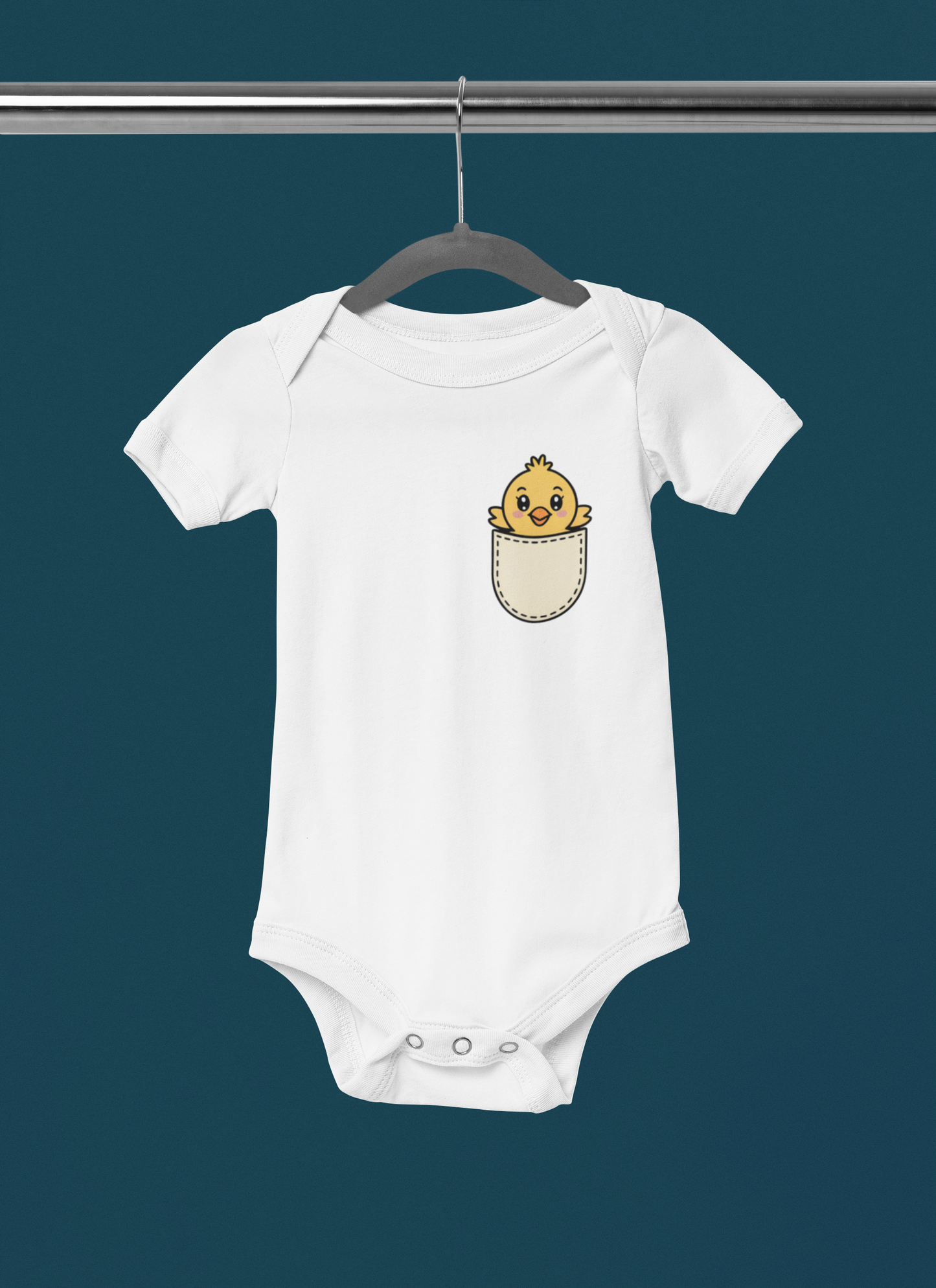 Pocketful of Farm Friends Baby Onesies