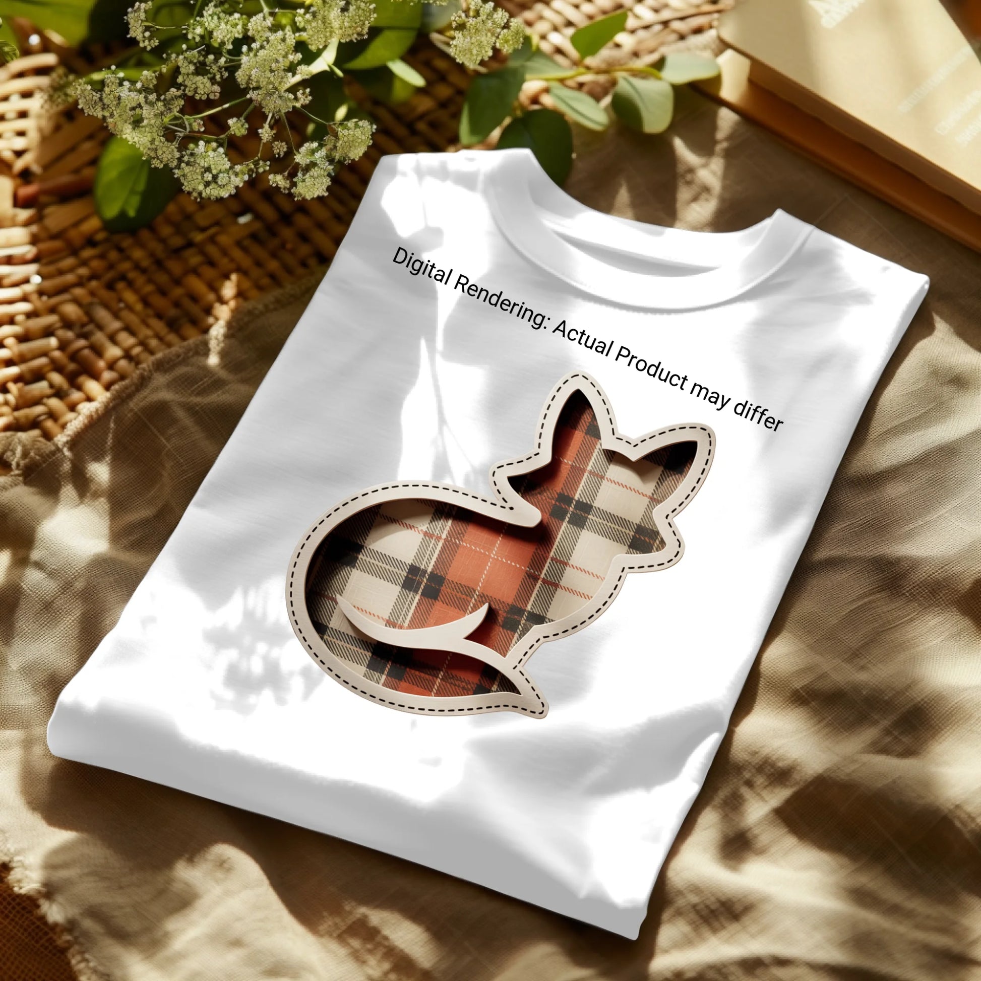 Folded Shirt Template 2