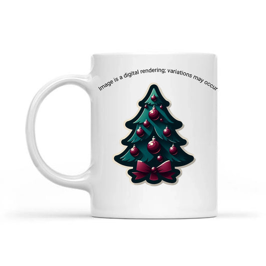 Christmas Wreath Coffee Mugs