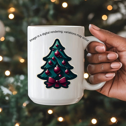 Christmas Wreath Coffee Mugs