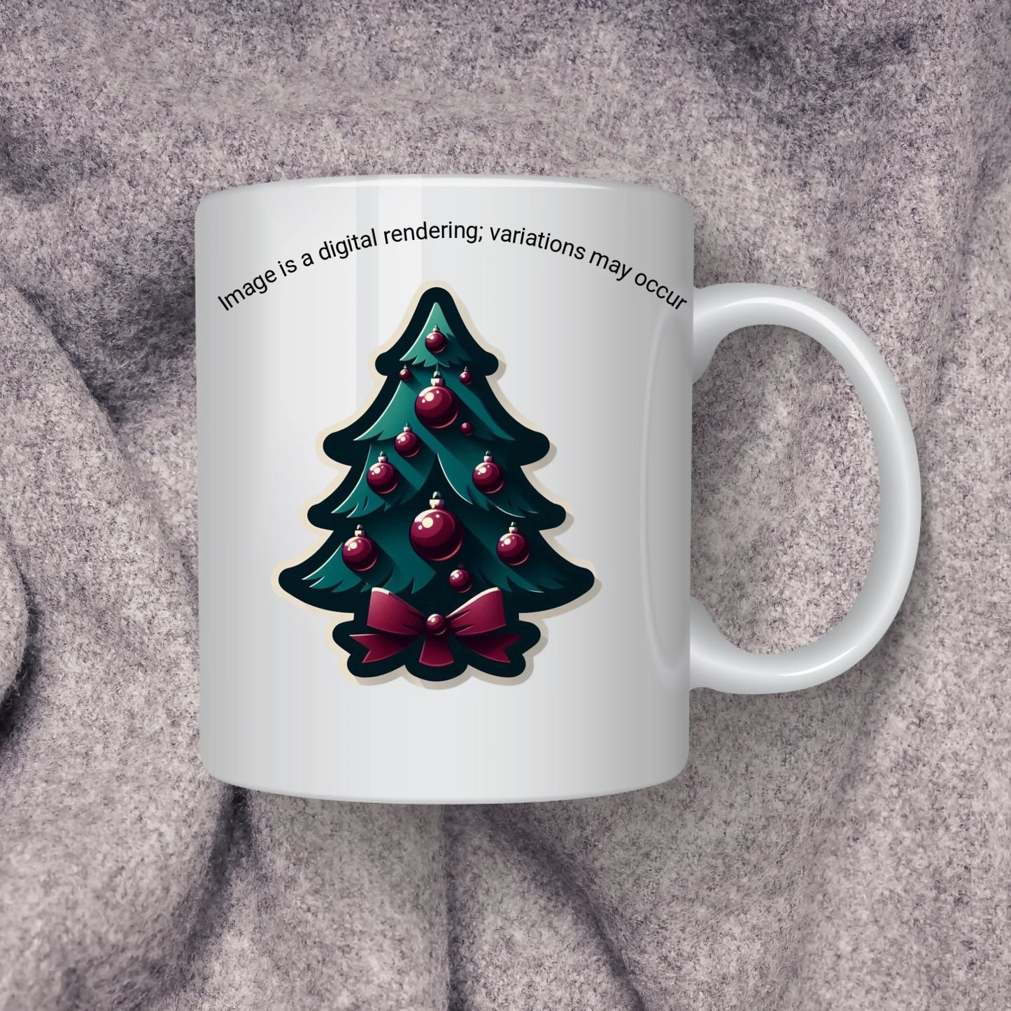 Christmas Wreath Coffee Mugs