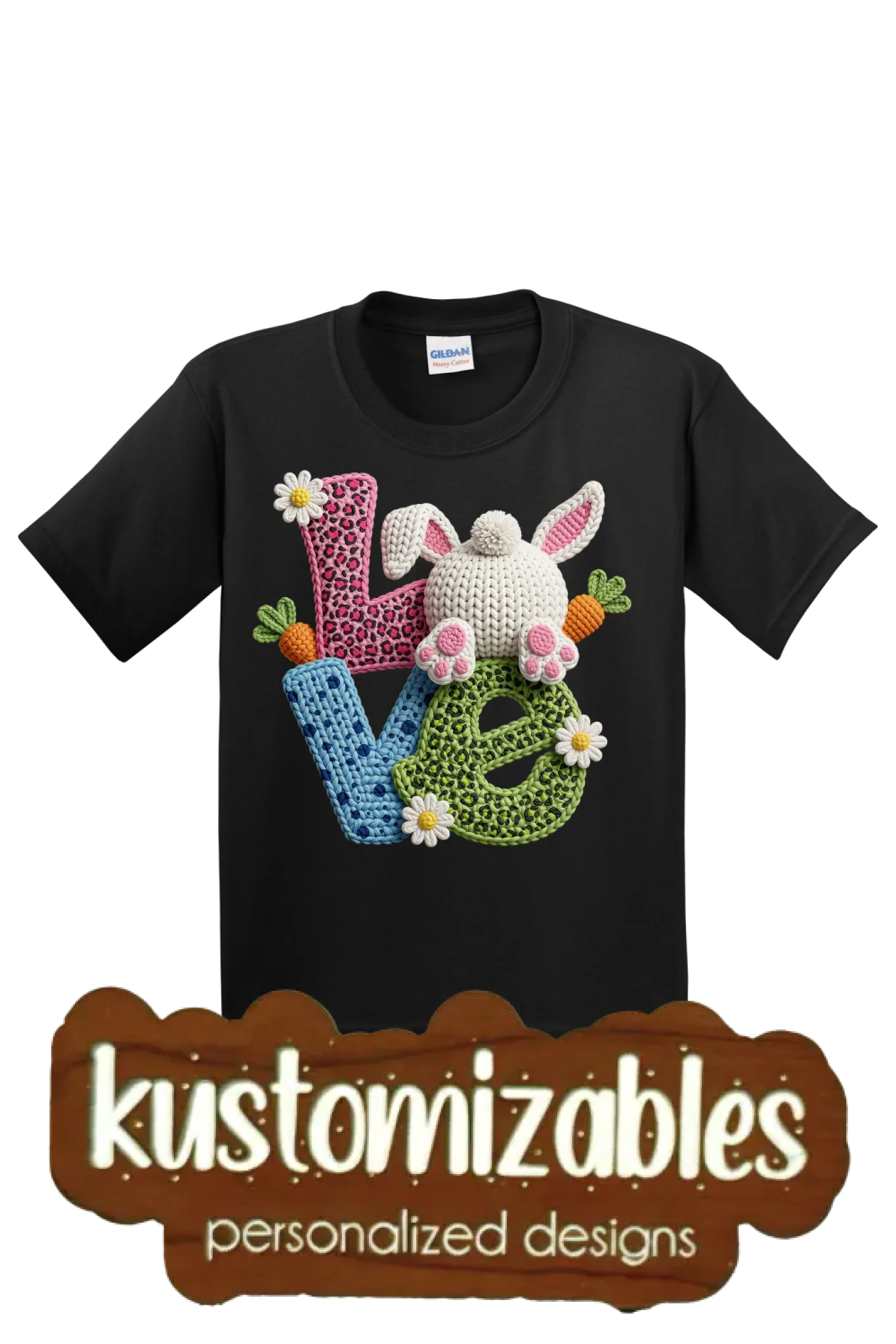 5000B_Black_Flat_Front