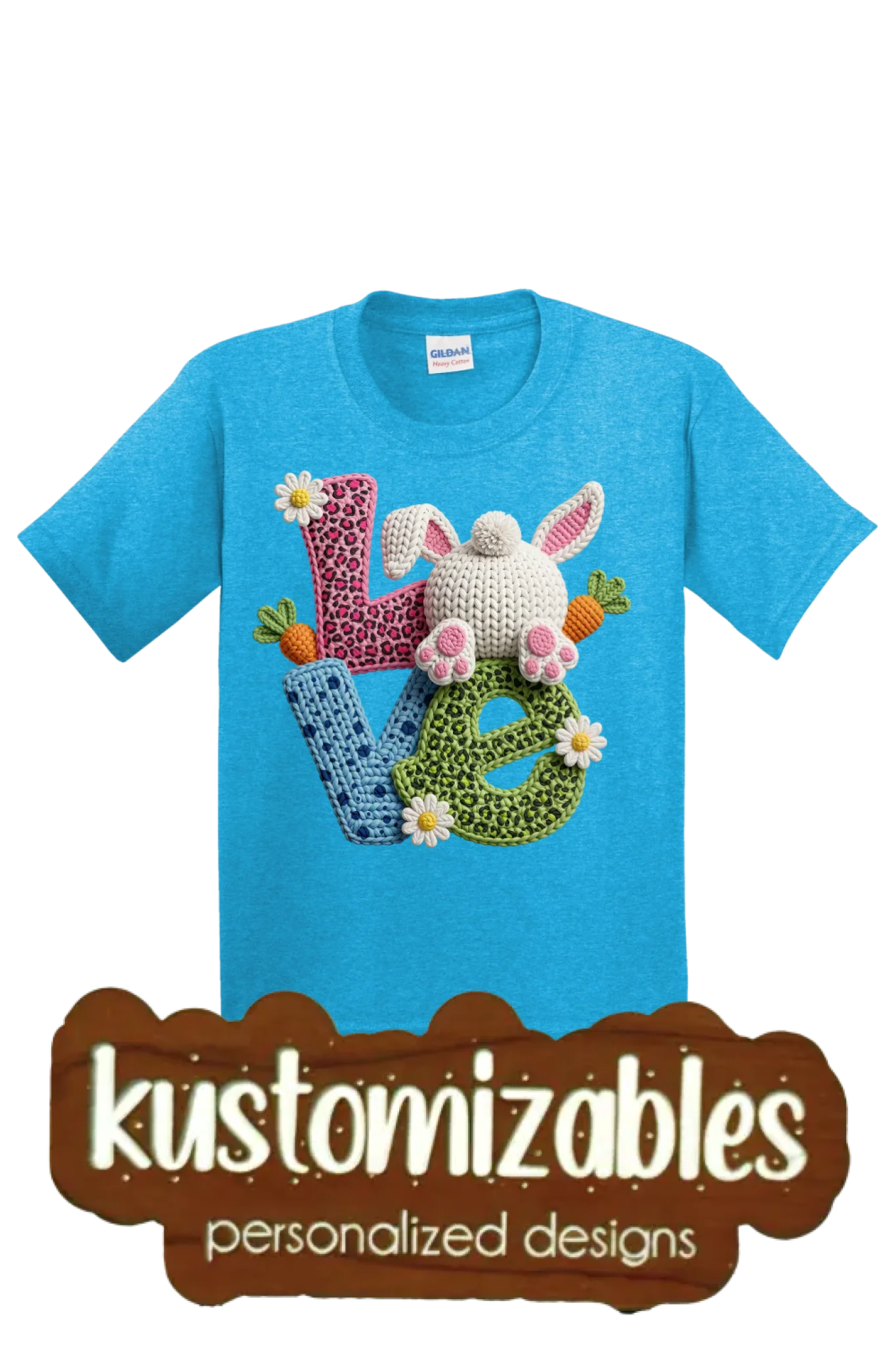 5000B_Heather Sapphire_flat_front