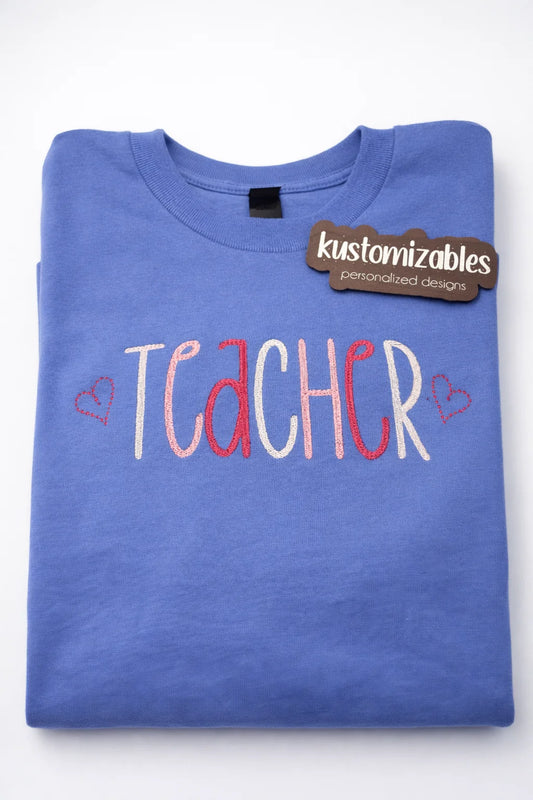 Teacher - Embroidered