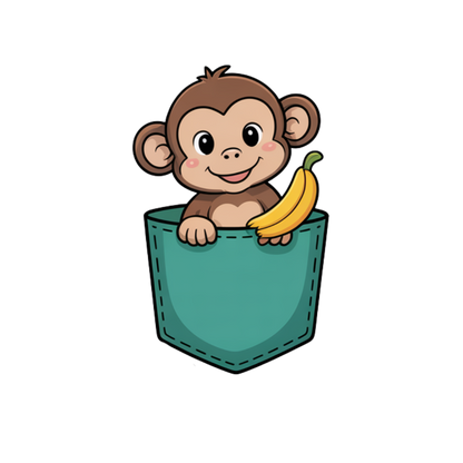 Pocketful of Safari Friends Baby Onesies