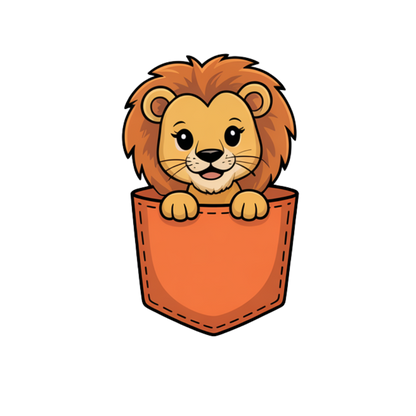 Pocketful of Safari Friends Baby Onesies