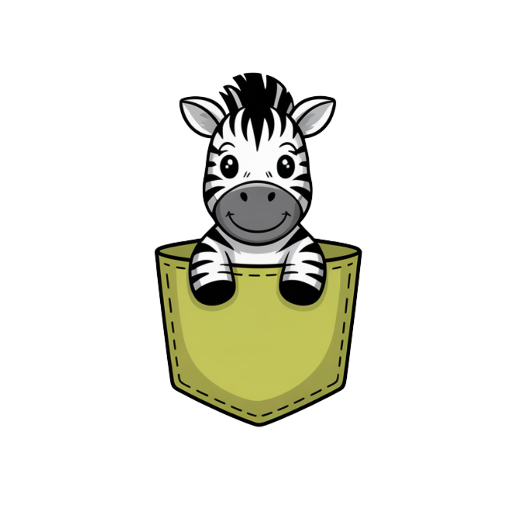 Pocketful of Safari Friends Baby Onesies