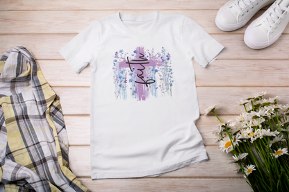 Faith Wildflower Tee Short Sleeve